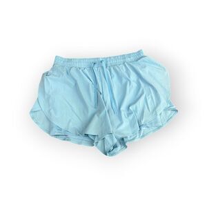 All In Motion Blue Fluttery Running Athletic Shorts Size Medium